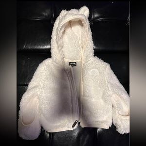 North Face Baby Bear full zip hoodie